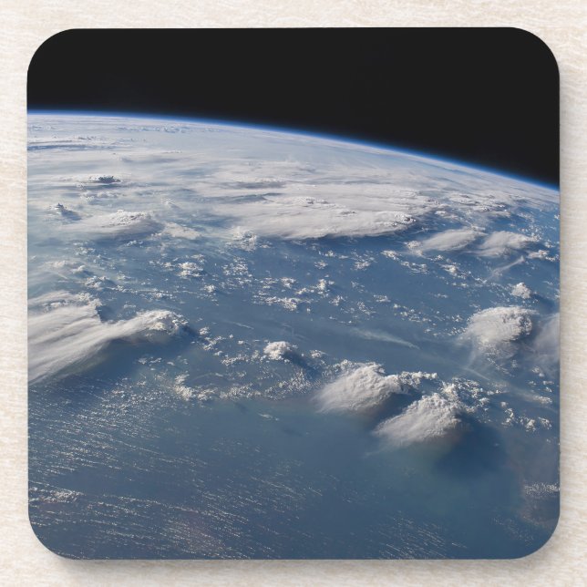 Posavasos Espandas De La Tierra En El Sur De Borneo. (Frente)