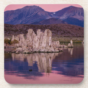 Posavasos Espectacular lago Mono en la sombra