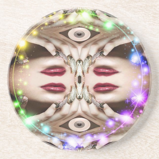 Posavasos Espectáculo mágico (Frente)