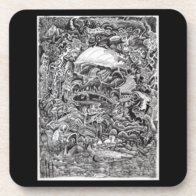 Posavasos Esperando la salida del Maelstrom (Frente)