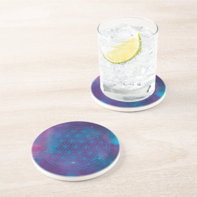 Posavasos Esperanza – Flor de Vida (Lado)