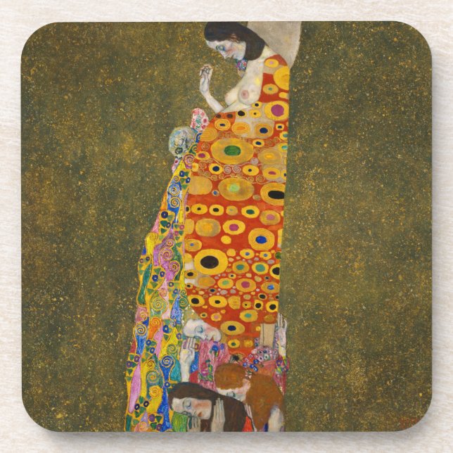 Posavasos Esperanza II de Gustav Klimt, Arte Moderno Antiguo (Frente)