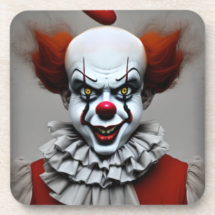 Posavasos Espinoso Payaso Horror Beba Pascua