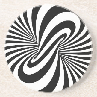 Posavasos Espiral de la ilusión óptica 3D
