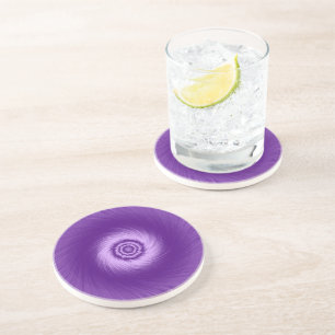 Posavasos Espiral púrpura