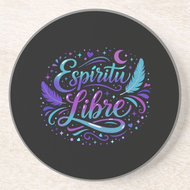 Posavasos Espíritu libre (Frente)