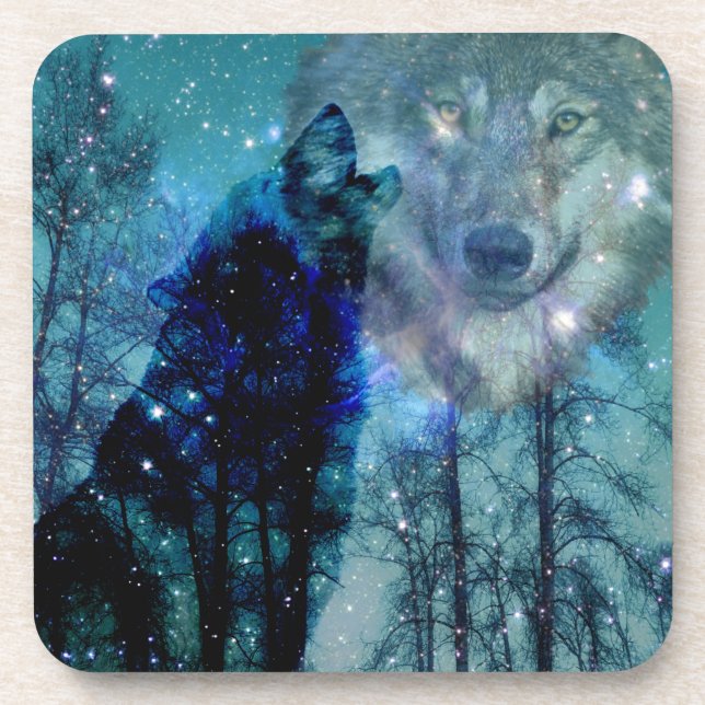 Posavasos Espíritu salvaje (Frente)