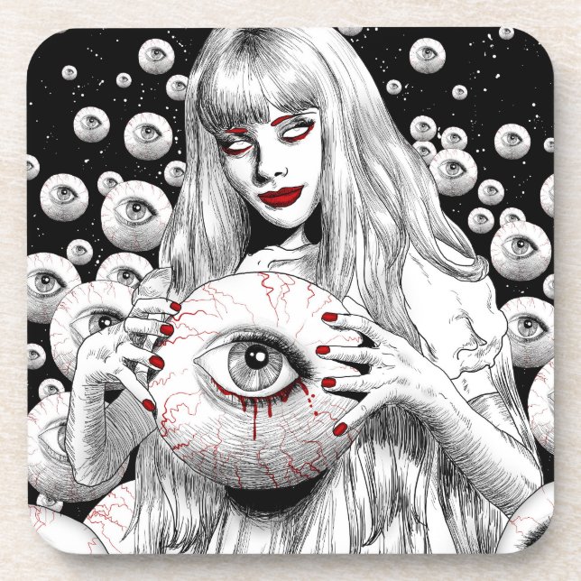 Posavasos Espíritus de los muertos (Frente)