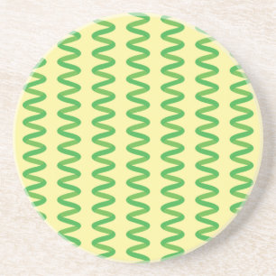 Posavasos Espléndida espirulina Sandstone Coaster