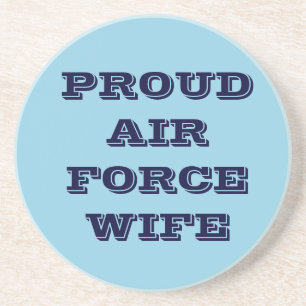 Posavasos Esposa de la Fuerza Aérea Orgullosa