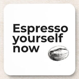 Posavasos Espresso ya mismo café con café