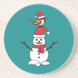 Posavasos Espuma suave en Snowman