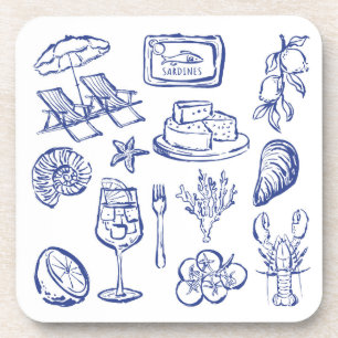 Posavasos Esquema de Vida Mediterránea