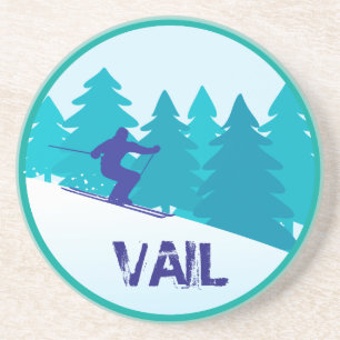 Posavasos Esquí de Vail
