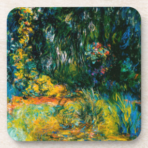 Posavasos Esquina de la cuenca de Nympheas - Claude Monet