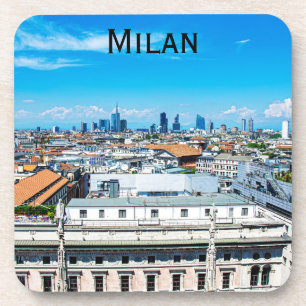 Posavasos Esquina de Milán en Italia