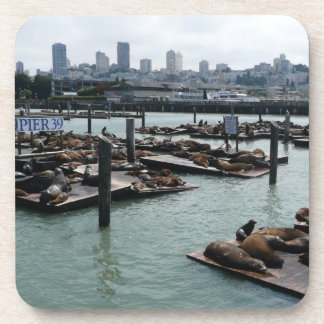 Posavasos Esquina de San Francisco y Pier 39 Sea Lions City