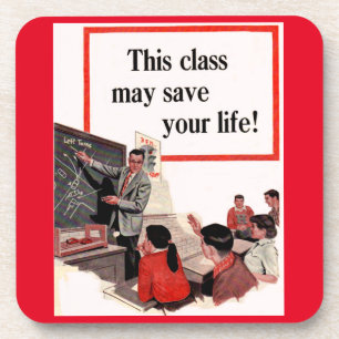Posavasos Esta clase puede salvar tu vida