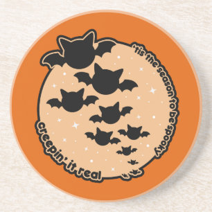 Posavasos Esta Es La Temporada En La Que Tener Miedo Kawaii