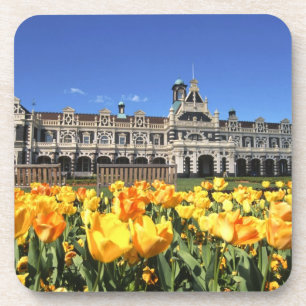Posavasos Estación de Ferrocarril de Dunedin