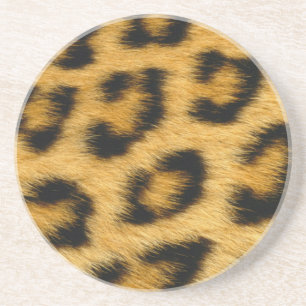 Posavasos Estaciones de Pieles Leopardo