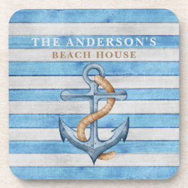 Posavasos Estaciones Náuticas de Casa Rustica Personalizada