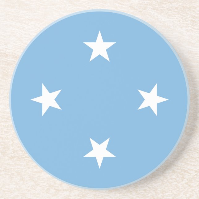 Posavasos Estados Federados de Micronesia Bandera (Frente)