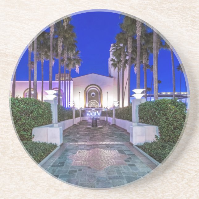 Posavasos Estados Unidos, California, Los Ángeles, Union Sta (Frente)