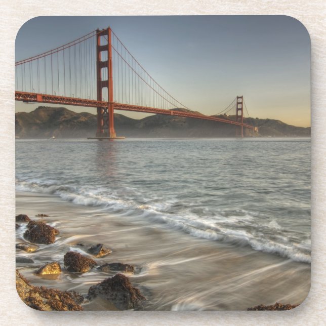 Posavasos Estados Unidos, California, San Francisco.  Vista  (Frente)