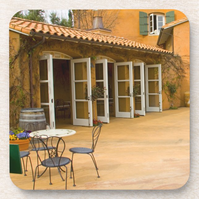 Posavasos Estados Unidos, California, Sonoma Valley, Patio e (Frente)