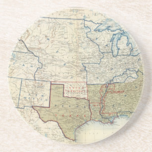 Posavasos Estados Unidos junio 1861