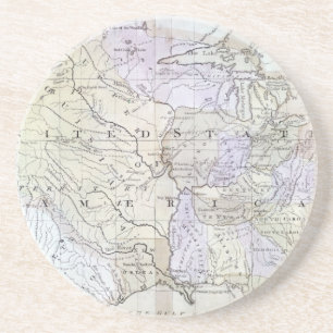 Posavasos ESTADOS UNIDOS TRAZAN, c1812