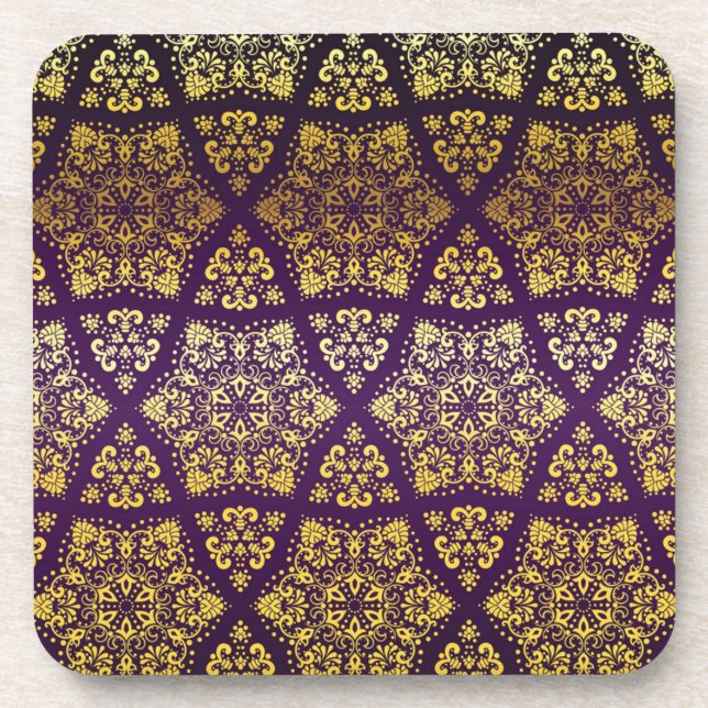 Posavasos estampado de brocado (Frente)