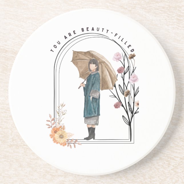 Posavasos Estás Lleno De Beaty (Frente)