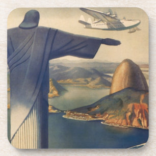 Posavasos Estatua Cristo Redentor, Río de Janeiro, Brasil