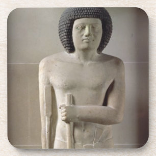 Posavasos Estatua de Sepa, viejo reino (piedra caliza