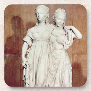 Posavasos Estatua doble de las princesas Louise (1776-1810)