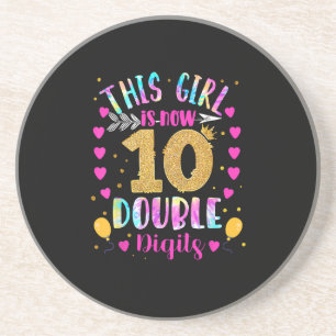 Posavasos Este Chica Es Ahora De 10 Dígitos Dobles Tye