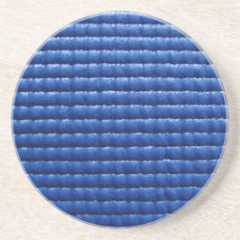Posavasos Estera pegajosa azul de la yoga