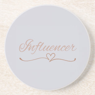 Posavasos Estética de Influencer, Regalo de Cumpleaños Lindo
