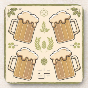 Posavasos Estética de la cerveza de época