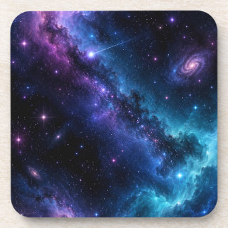 Posavasos Estético de Galaxia | Posavasos de plást