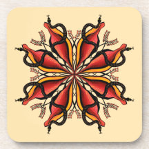 Estilo de tatuaje de flor de las serpientes de gót