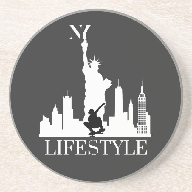 POSAVASOS ESTILO DE VIDA DE NUEVA YORK (Frente)