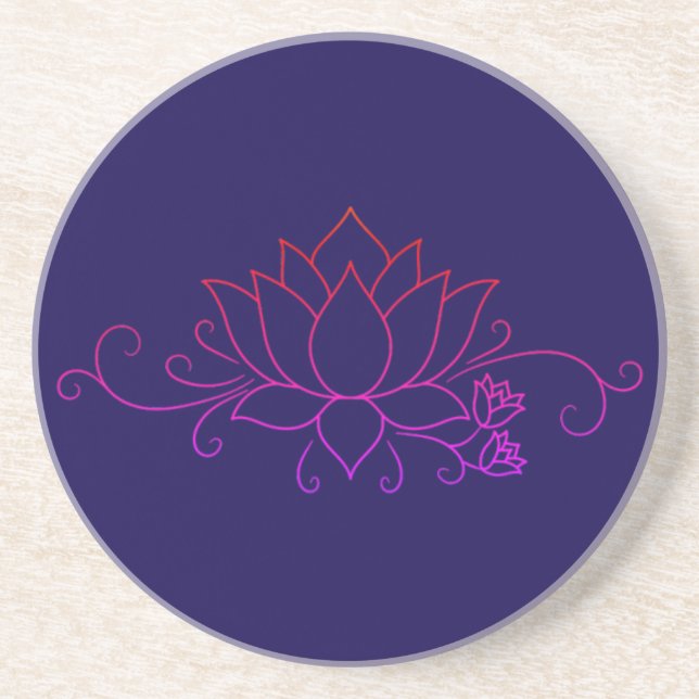 Posavasos Estilo floral (Frente)