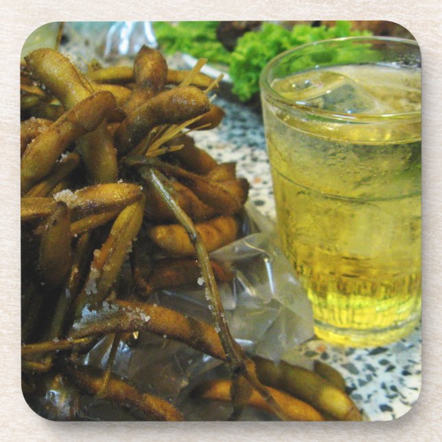 Posavasos Estilo tailandés de Edamame (Frente)