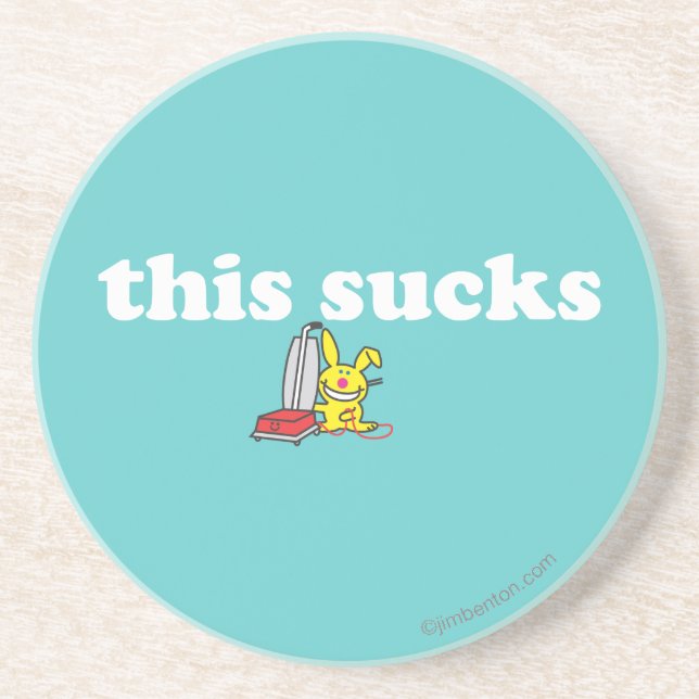 Posavasos Esto chupa (Frente)