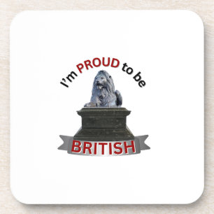 Posavasos Estoy orgulloso de ser británico