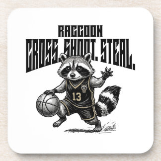 Posavasos Estrella de Baloncesto Mapache - Gráfico de Cruzar