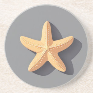 Posavasos Estrella de mar y su sombra